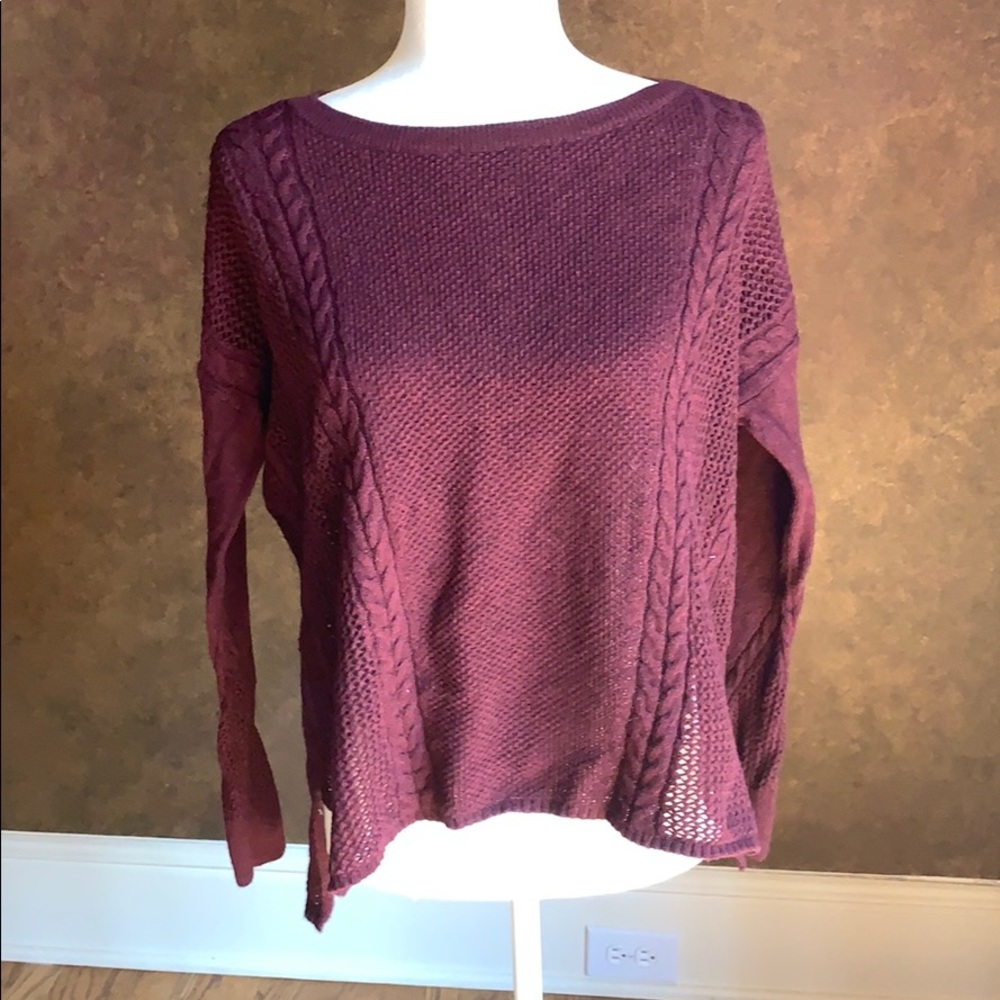 Maroon American Eagle Sweater - image 1